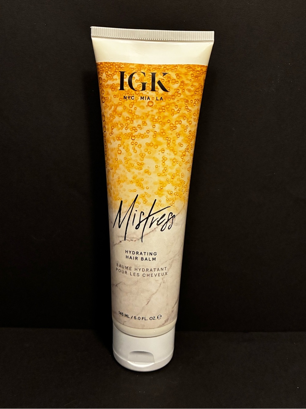 IGK Mistress Hydrating Hair Balm Anti Frizz Leave In Treatment Full Size 5oz New